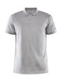 Craft Sport-Polo Core Unify (funktionelles Recyclingpolyester) grau meliert Herren